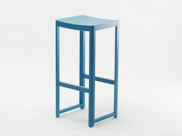 SELERI - Wooden stool by Zilio A&C - view 3
